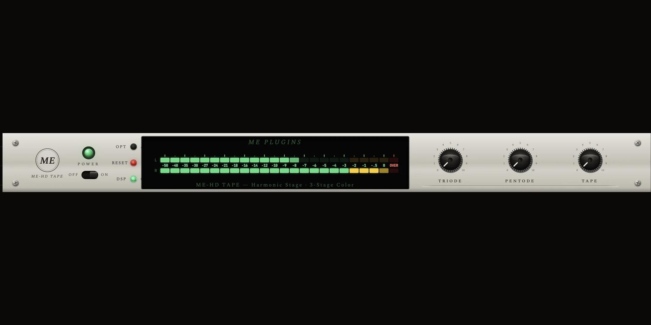 ME-HD TAPE — HEDD Quantum (Triode + Pentode + Tape)